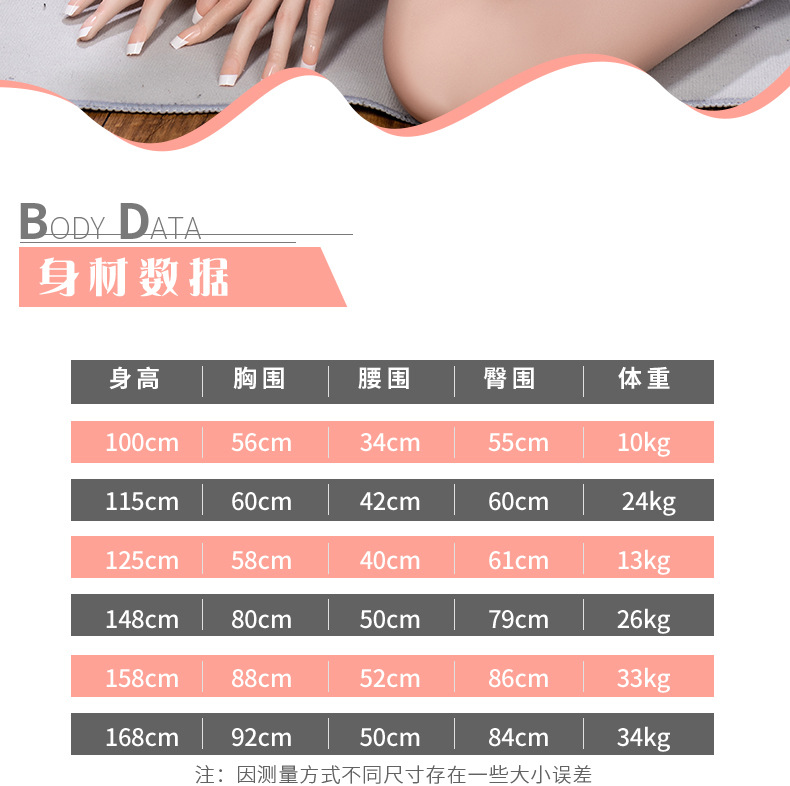 búp bê tình ái silicone Qianyou sở hữu vẻ đẹp trưởng thành và sắc sảo với 3 vòng gợi cảm hứa hẹn sẽ trở thành người tình mang đến cho phái mạnh những đêm yêu ngất ngây. Nhờ công nghệ sản xuất mới, búp bê tình ái silicone Qianyou có khung xương dẻo dai và làn da săn chắc, mịn màng, đầy sức sống. Điều này cho phép bạn thoải mái chạm và tạo dáng ngực và mông, giúp cả hai có những tư thế yêu mới thỏa mãn hơn. Top búp bê tình ái silicone Qianyou được làm bằng những chất liệu được chọn lọc kỹ lưỡng nhằm mang đến cho sản phẩm sự hoàn hảo tối đa. Là khung hợp kim chắc chắn và bền bỉ giúp búp bê có các tư thế đứng, quỳ, ngồi, nằm giống người thật hơn.