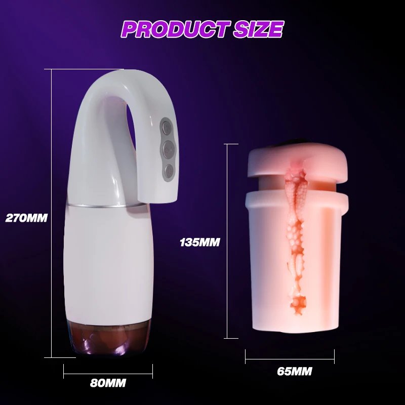 cốc thủ dâm tự sướng Swan cực kỳ thích thú, co bóp co bóp tạo lực hút và hút dương vật. cốc thủ dâm tự sướng Swan còn có chức năng thủ dâm và hút tự động bằng cách di chuyển âm đạo nhân tạo silicon vào trong và cọ xát các đầu silicon vào dương vật của người dùng. cốc thủ dâm tự sướng Swan khi dùng bạn chỉ cần đưa dương vật giả vào, nhấn nút và tận hưởng các chế độ hút đáng kinh ngạc, thú vị hơn so với việc người thật mút dương vật.