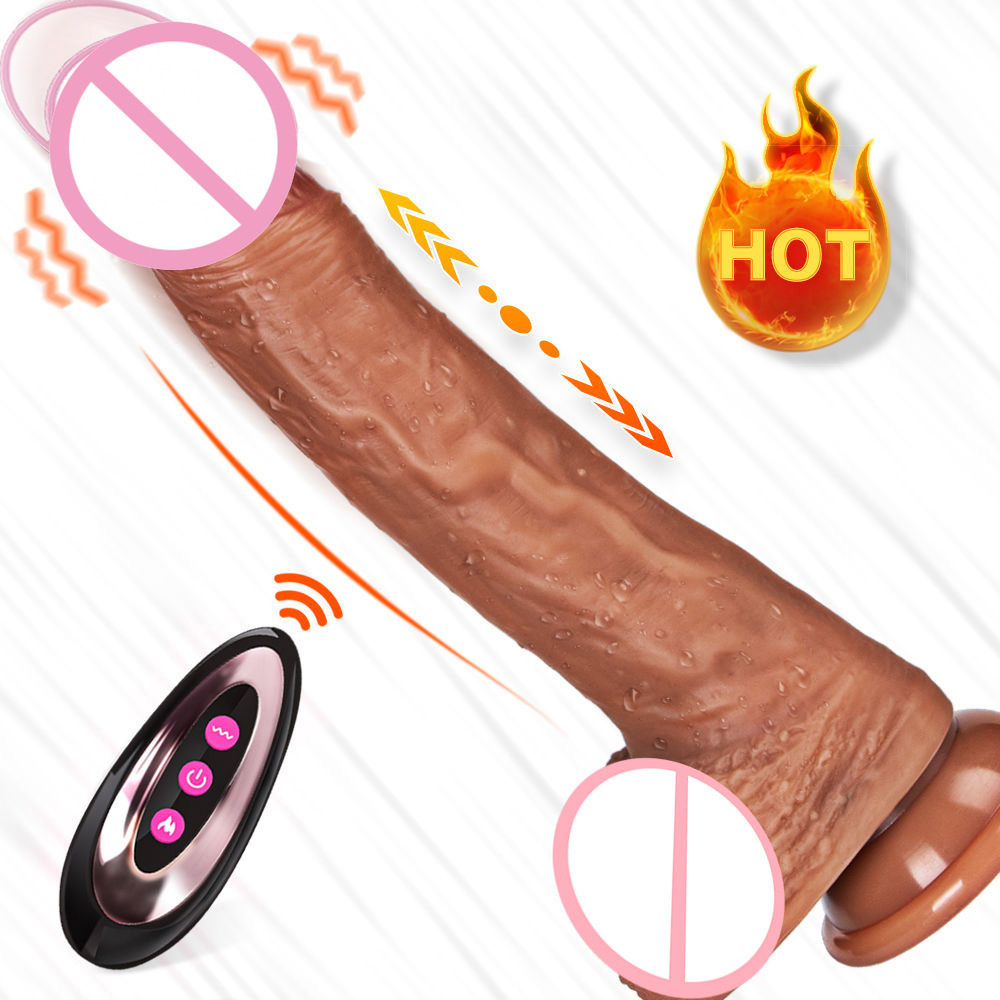 dương vật giả đóng đất Caesar tạo nhiệt điều khiển từ xa thực tế làm bằng silicone mềm (rung, bơi, sưởi, điều khiển từ xa) Caesar mô phỏng dương vật nam giới với các đường gân nổi rõ, sức mạnh tỏa ra của cơ thể và các đặc điểm không thể cưỡng lại. Chất liệu mềm mại như dương vật đang cương cứng và khiến cô hưng phấn ngay khi chạm vào.
