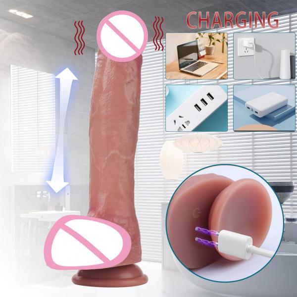 dương vật giả đóng đất Caesar tạo nhiệt điều khiển từ xa thực tế làm bằng silicone mềm (rung, bơi, sưởi, điều khiển từ xa) Caesar mô phỏng dương vật nam giới với các đường gân nổi rõ, sức mạnh tỏa ra của cơ thể và các đặc điểm không thể cưỡng lại. Chất liệu mềm mại như dương vật đang cương cứng và khiến cô hưng phấn ngay khi chạm vào.